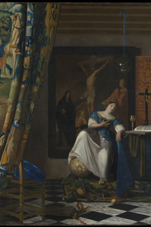 Johannes Vermeer, Allegory Of The Catholic Faith, 1670–74, The Metropolitan Museum Of Art, New York Large